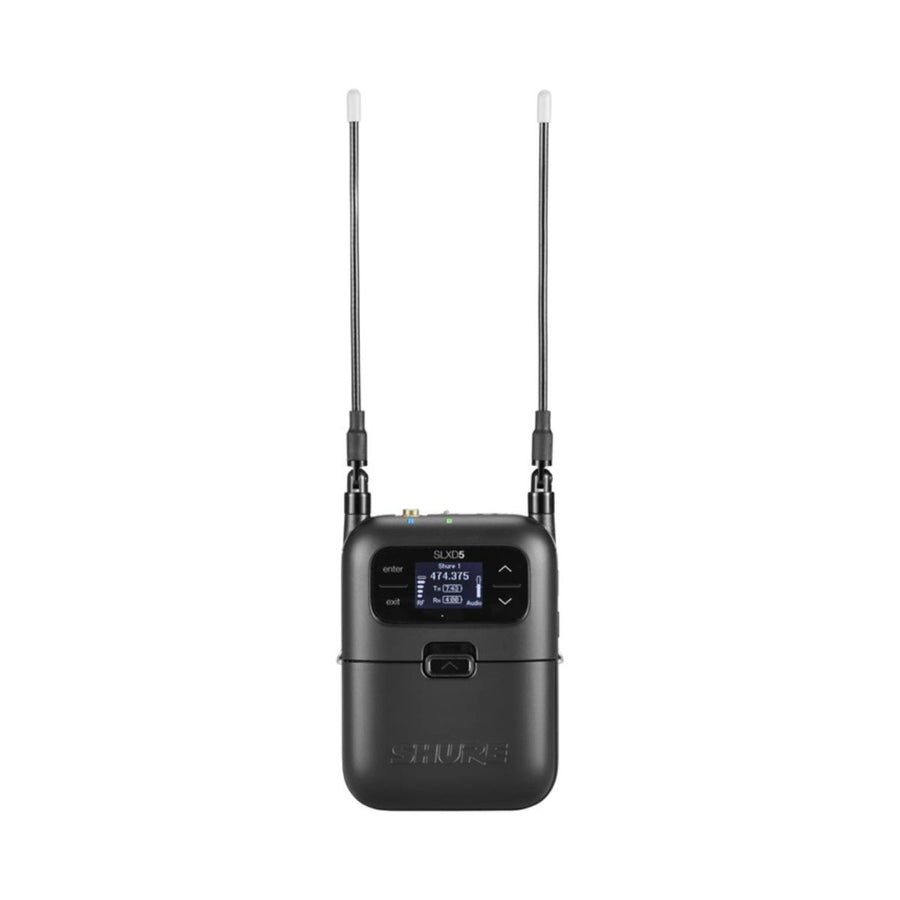 Shure SLXD15/W85 Portable Wireless System With SLXD1 Bodypack Transmitter & WL185 Cardioid Lavalier Microphone