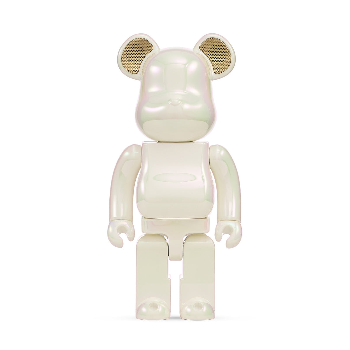 BE@RBRICK AUDIO 400% Portable Bluetooth Speaker - Pearl Mirage (Limited Iridescent Collection)