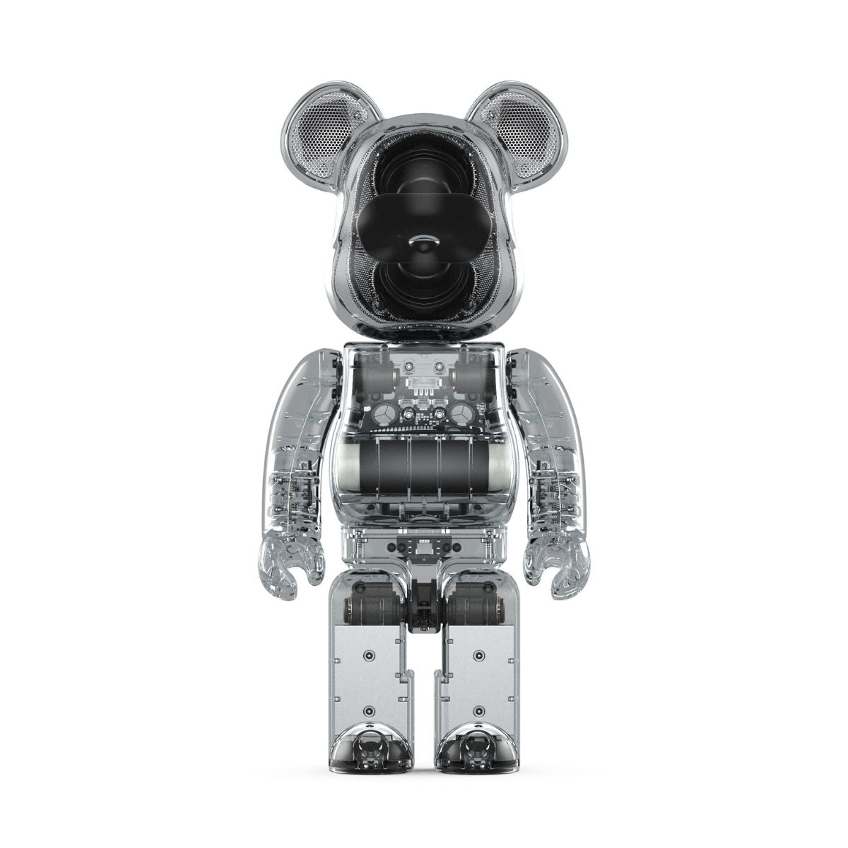 [DEMO SET] BE@RBRICK AUDIO 400% Portable Bluetooth Speaker - Clear (Limited Edition)
