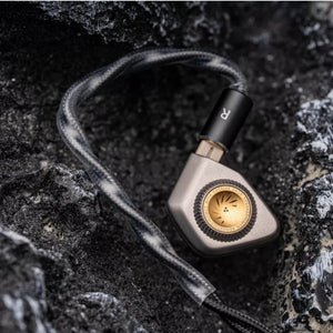 Faith Audio Labs E1000 Dual-Sided Titanium w/ Auxiliary Passive Diaphragm 1DD In-Ear Monitors
