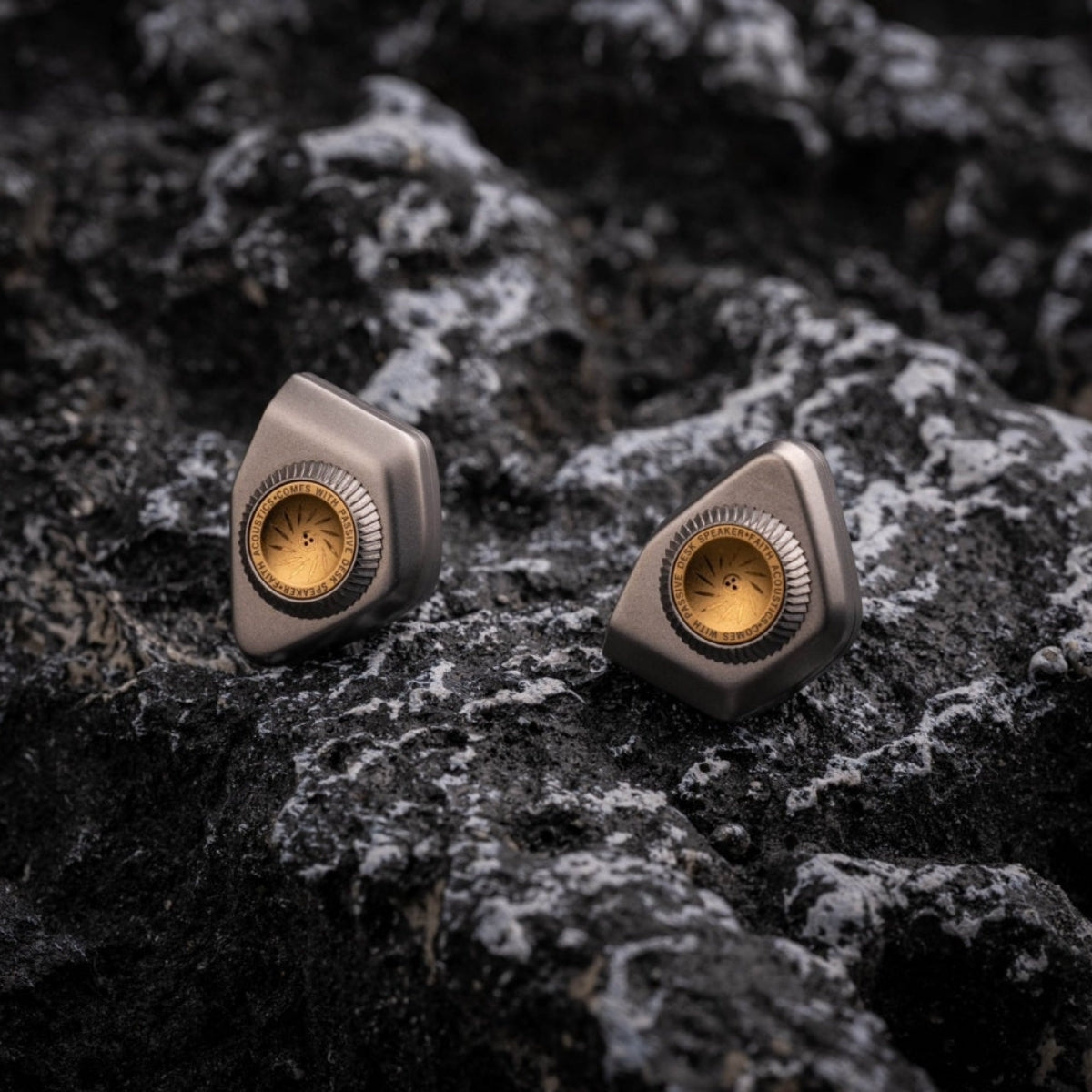 Faith Audio Labs E1000 Dual-Sided Titanium w/ Auxiliary Passive Diaphragm 1DD In-Ear Monitors