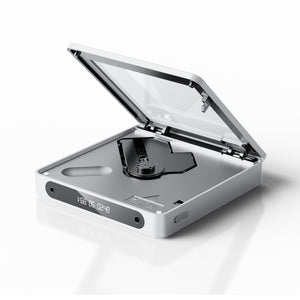 FiiO DM13 BT White Skylight Portable Bluetooth Stereo CD Player