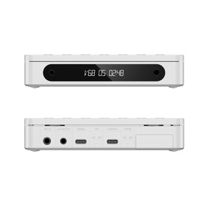 FiiO DM13 BT White Skylight Portable Bluetooth Stereo CD Player