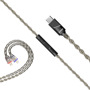 FiiO LS-TC2 HiFi Headphone Cable with Built-In Digital Audio Decoding