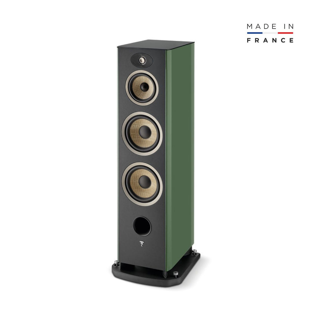 Enceintes Focal Aria Evo X N°1 Vert Mousse Avec Pieds Démo Garantie 5 Ans