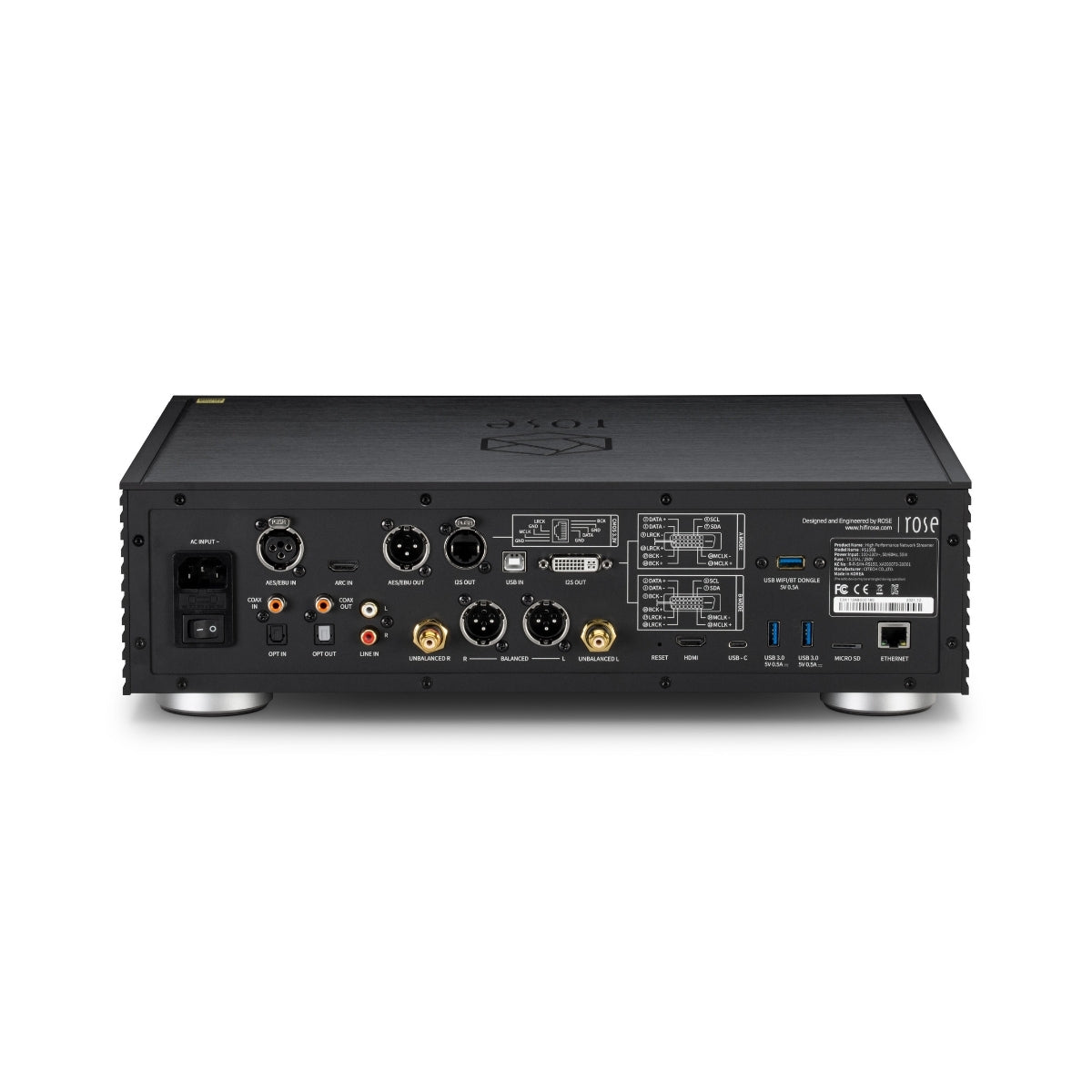 HiFi Rose RS150B High Performance Network Streamer