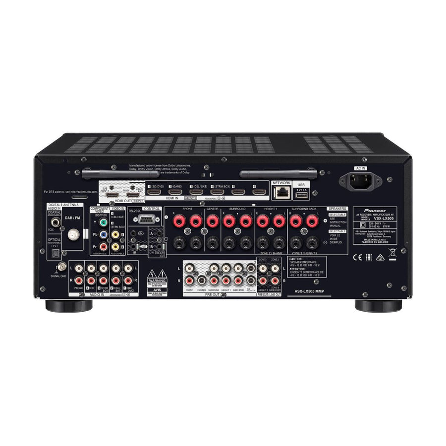 Pioneer VSX-LX505 9.2 Channel AV Receiver