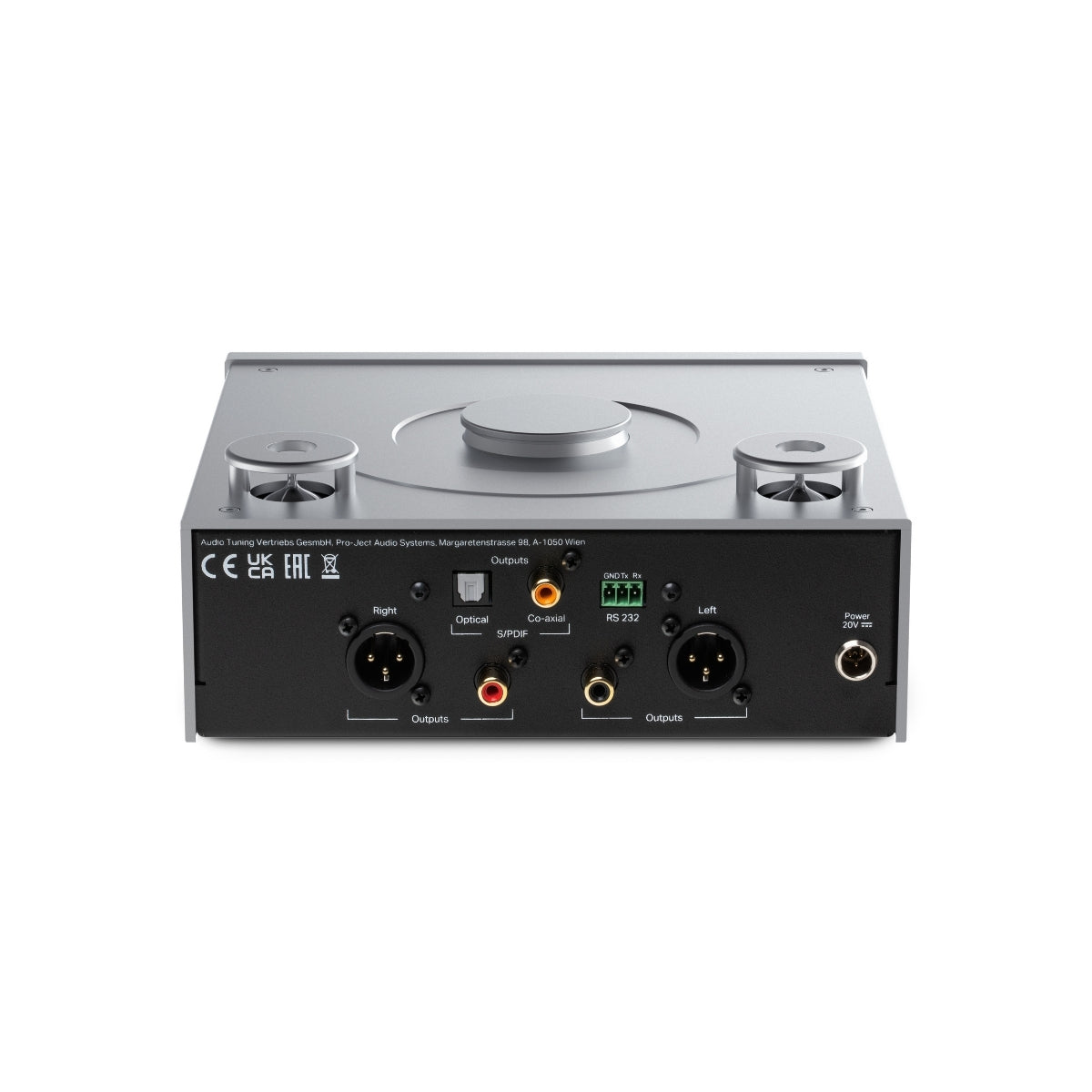 Pro-Ject CD Box RS2 Tube High-End CD Player w/ Balanced Tube Output Stage