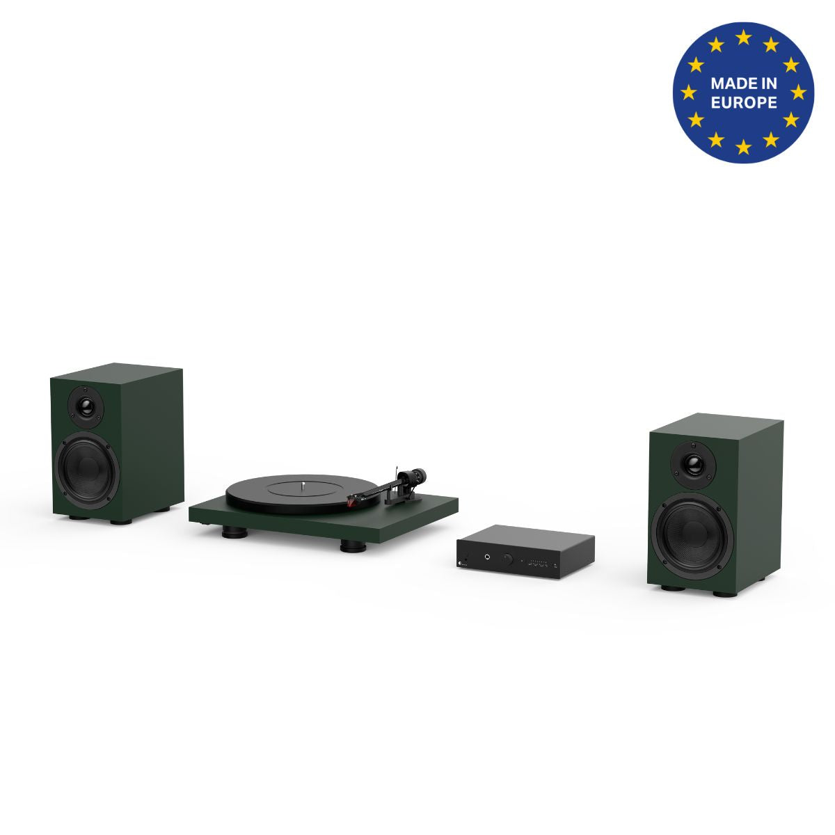 Pro-Ject Colourful Audio System w/ Turntable, Amplifier & Speakers