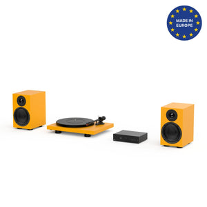 Pro-Ject Colourful Audio System w/ Turntable, Amplifier & Speakers