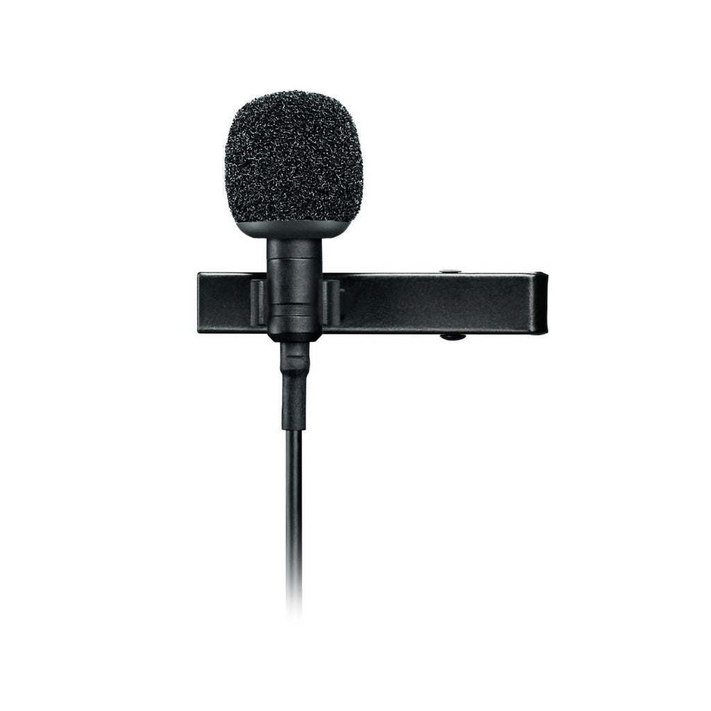 SHURE MVL CLIP-ON MICROPHONE 変換付き Shure MVL Lavalier Microphone for Smartphone or Tablet - AV One