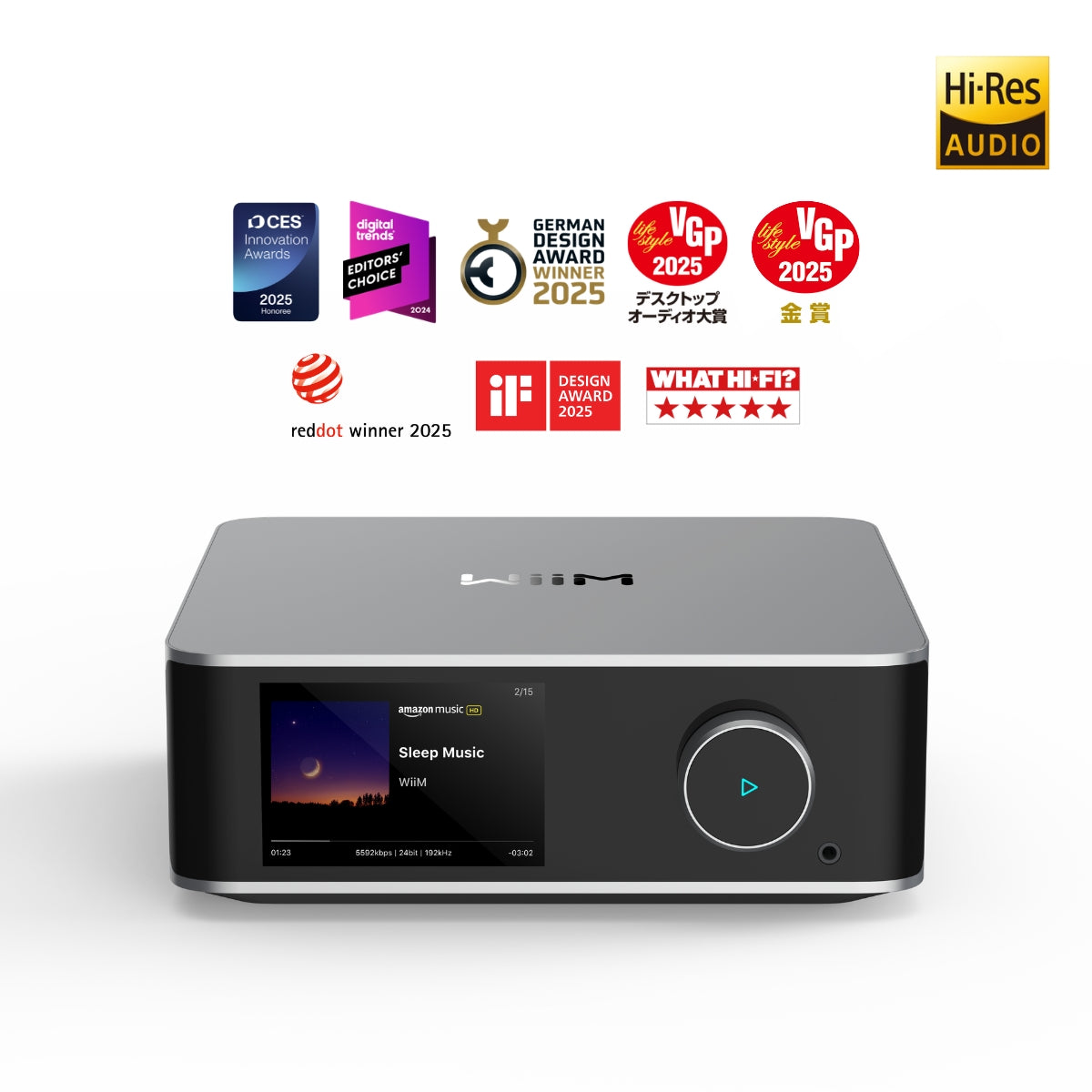 WiiM Ultra Music Streamer & Digital Preamplifier - AV One
