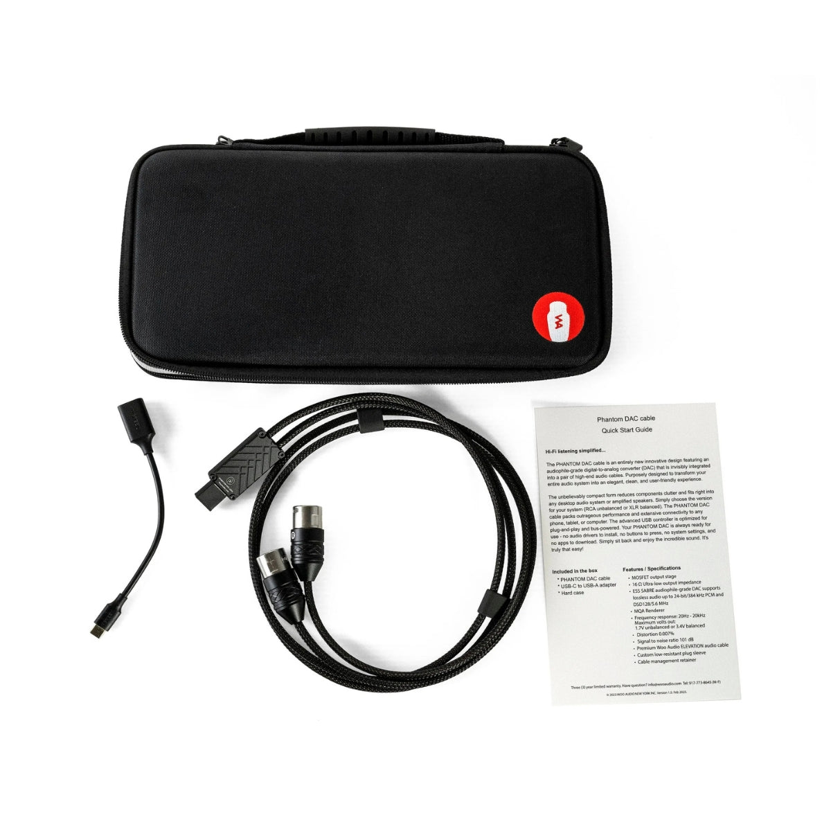 Woo Audio PHANTOM DAC Cable