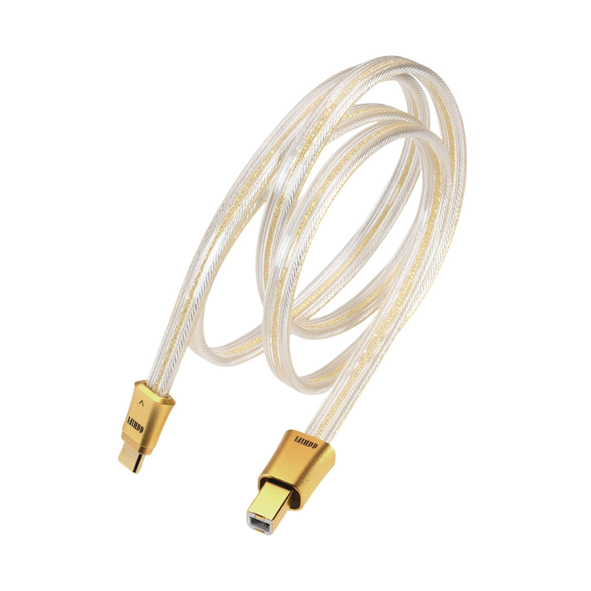 ddHiFi TC19BC Comet Gold Pure Silver Digital Signal Cable (Gold Edition)