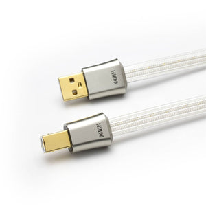 ddHiFi TC19BA Flagship Pure Silver USB-B to USB-A OTG Digital Signal Cable