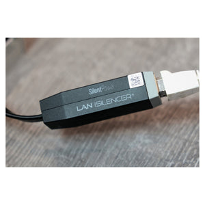iFi Audio SilentPower LAN iSilencer+ Passive In-Line Ethernet Conditioner for AV Systems