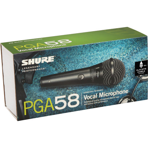 Shure PGA58-QTR Cardioid Dynamic Vocal Microphone