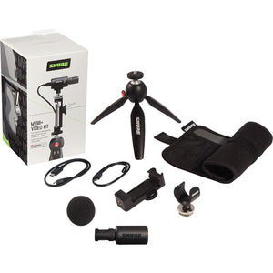 Shure MOTIV MV88+ Video Kit - Digital Stereo Condenser Microphone