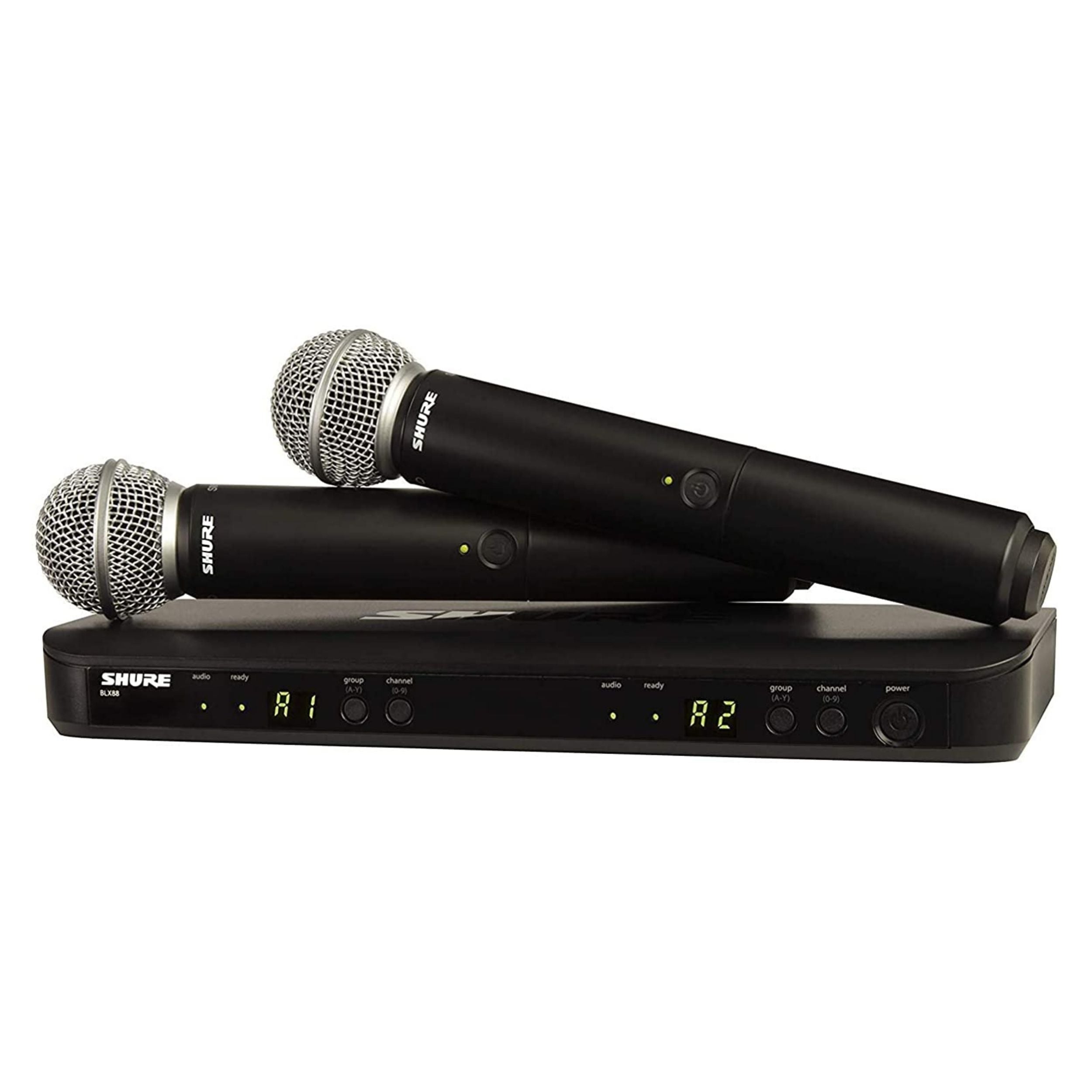 Shure BLX288/SM58 Wireless Dual Vocal System with two SM58 (K14