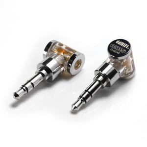 ddHiFi DJ35AR / DJ44AR Rhodium Plated 2.5mm Balanced Female to 3.5mm & 4.4mm Male Adapter