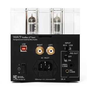 Woo Audio WA7 Fireflies (3rd gen) Balanced Headphone Amplifier / Preamplifier / DAC