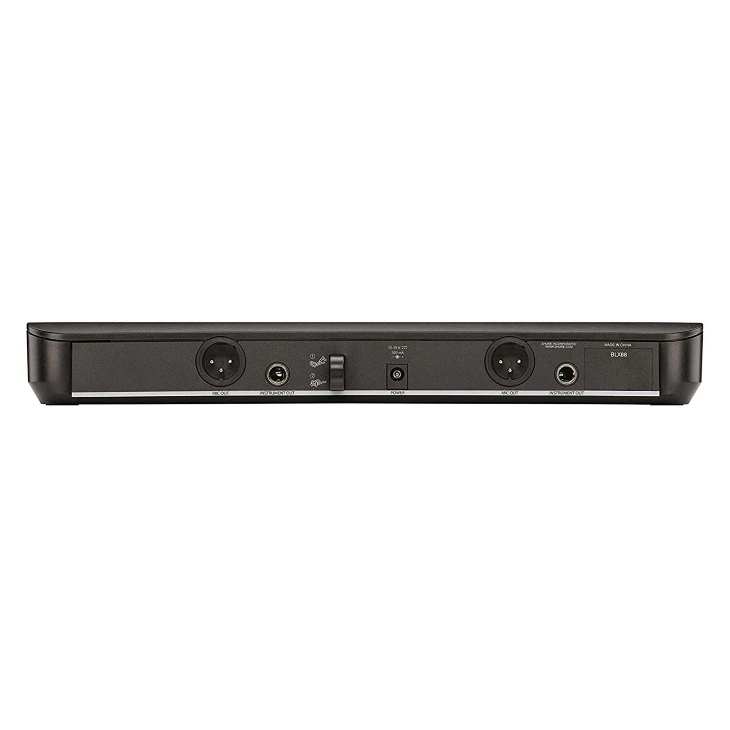 Shure BLX288/SM58 Wireless Dual Vocal System with two SM58 (K14