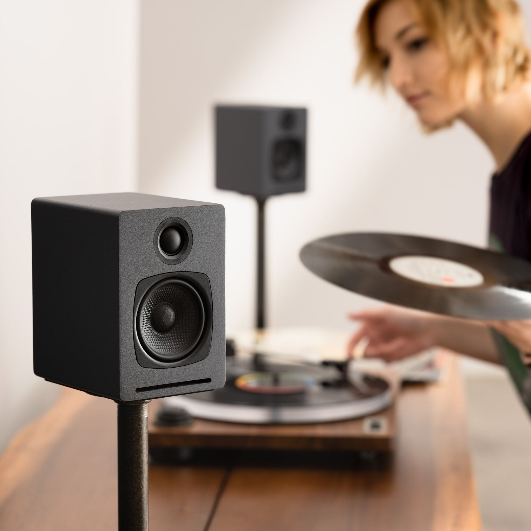 Audioengine A1 Home Music System w/ Bluetooth aptX Wireless Speakers ...