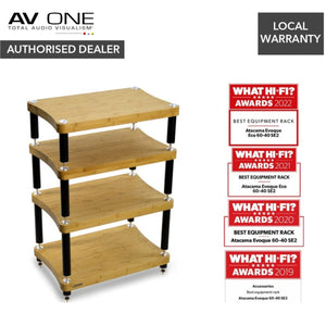 Atacama Evoque Eco 60-40 SE2 Natural Bamboo HiFi Racks