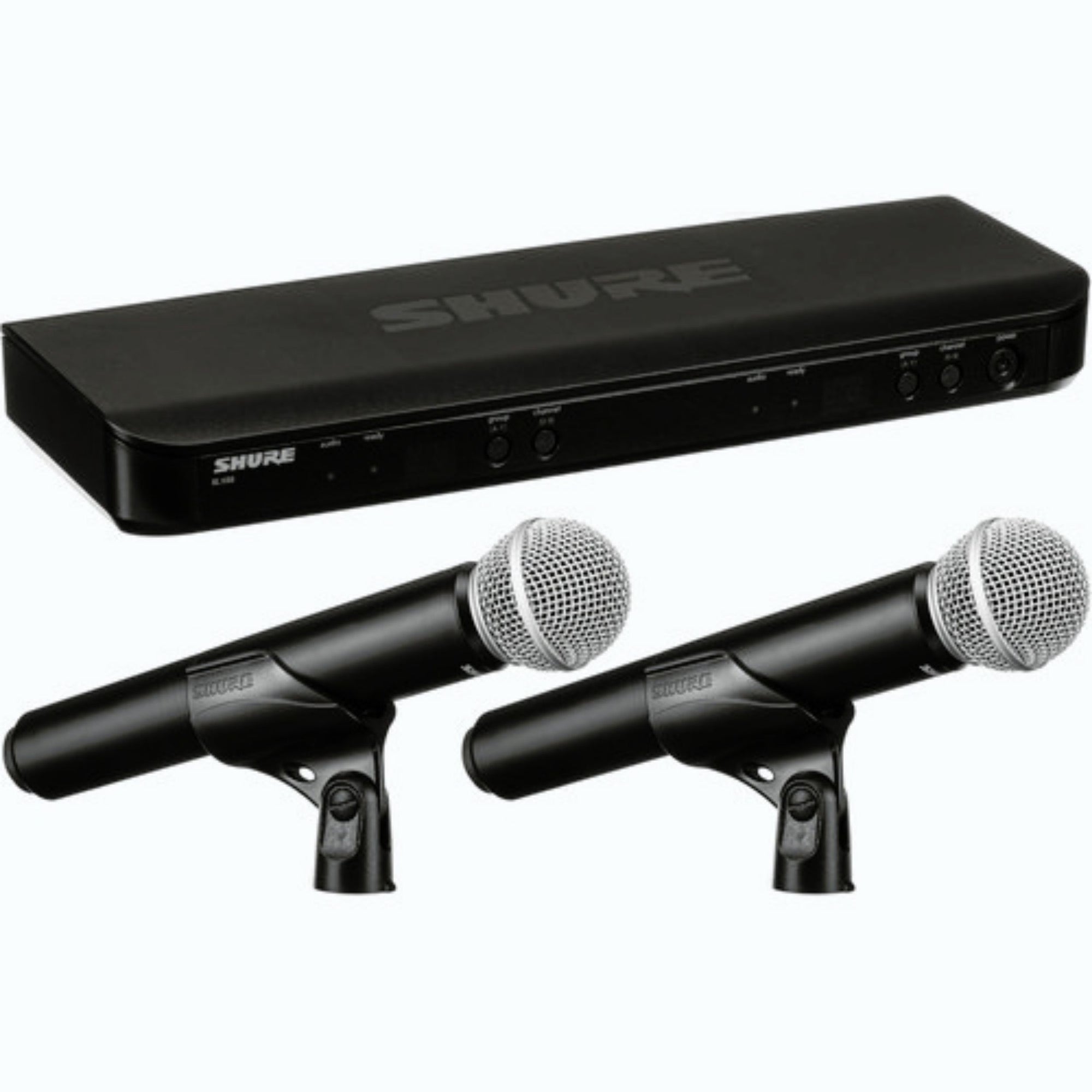 Shure BLX288/PG58 Wireless Dual Vocal System with two PG58 Handheld Transmitters