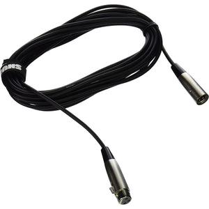 Shure C25J 25-foot Hi-Flex Cable with Chrome XLR Connectors