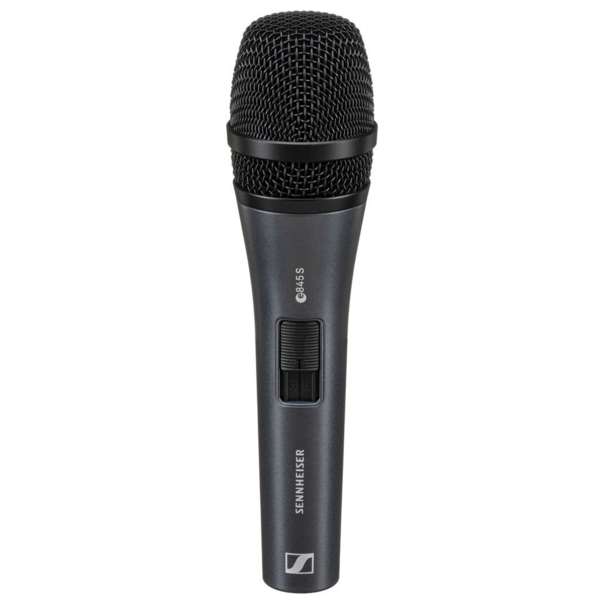 Sennheiser e845S Vocal & Speech Dynamic Super-Cardioid Microphone with On/Off Switch