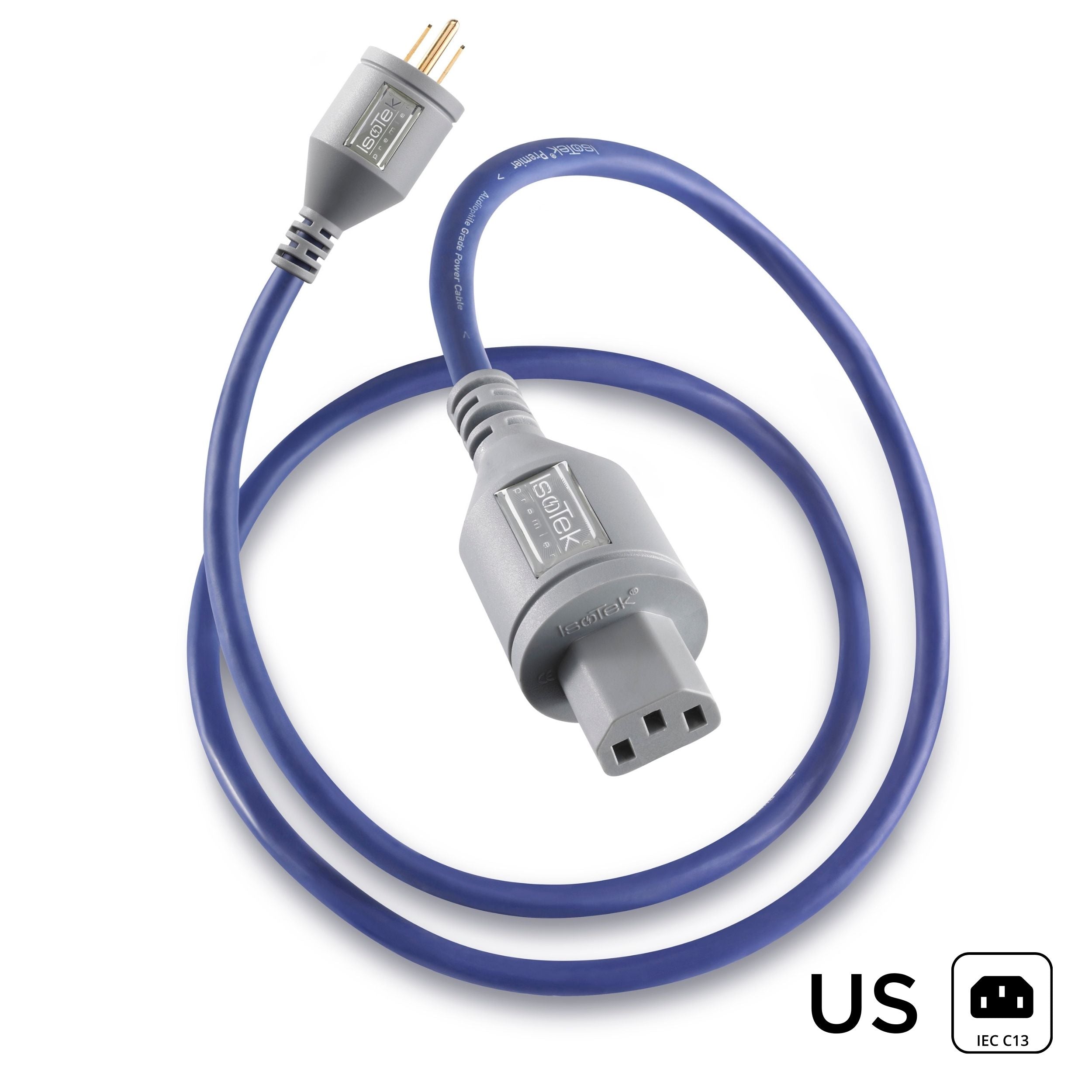 IsoTek EVO3 Premier UK / US to C13 Power Cable (1.5m) - AV One