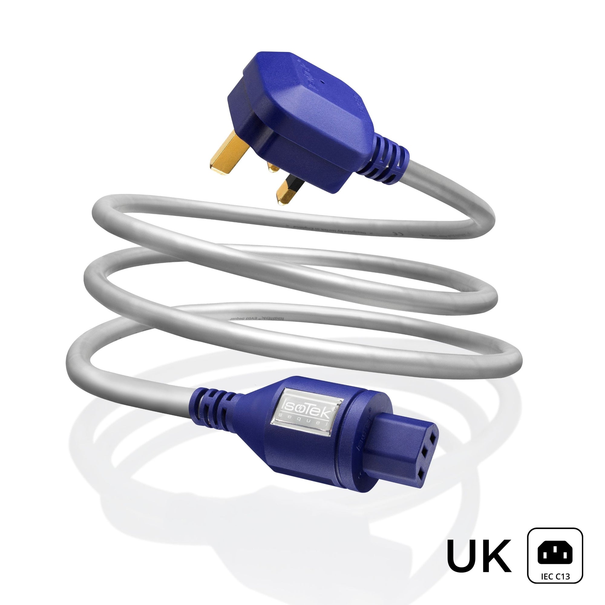 IsoTek EVO3 Sequel UK / US to C13 Power Cable (2.0m)