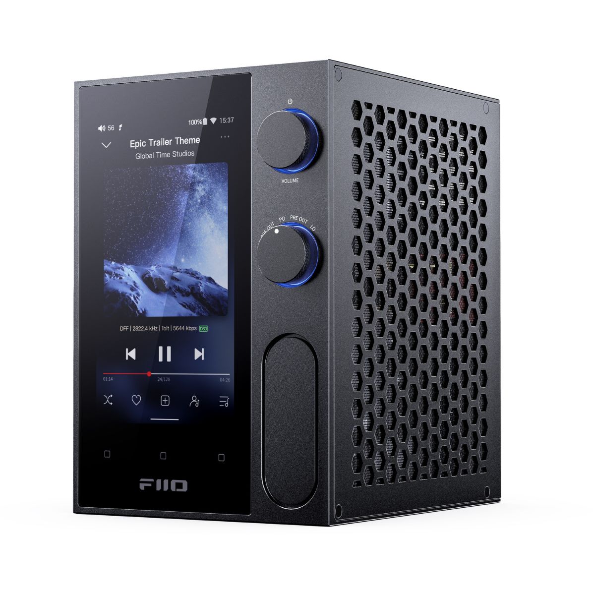 FiiO R7 Desktop High-Resolution Transmitter, Decoder, and Headphone Amplifier All-in-one Unit