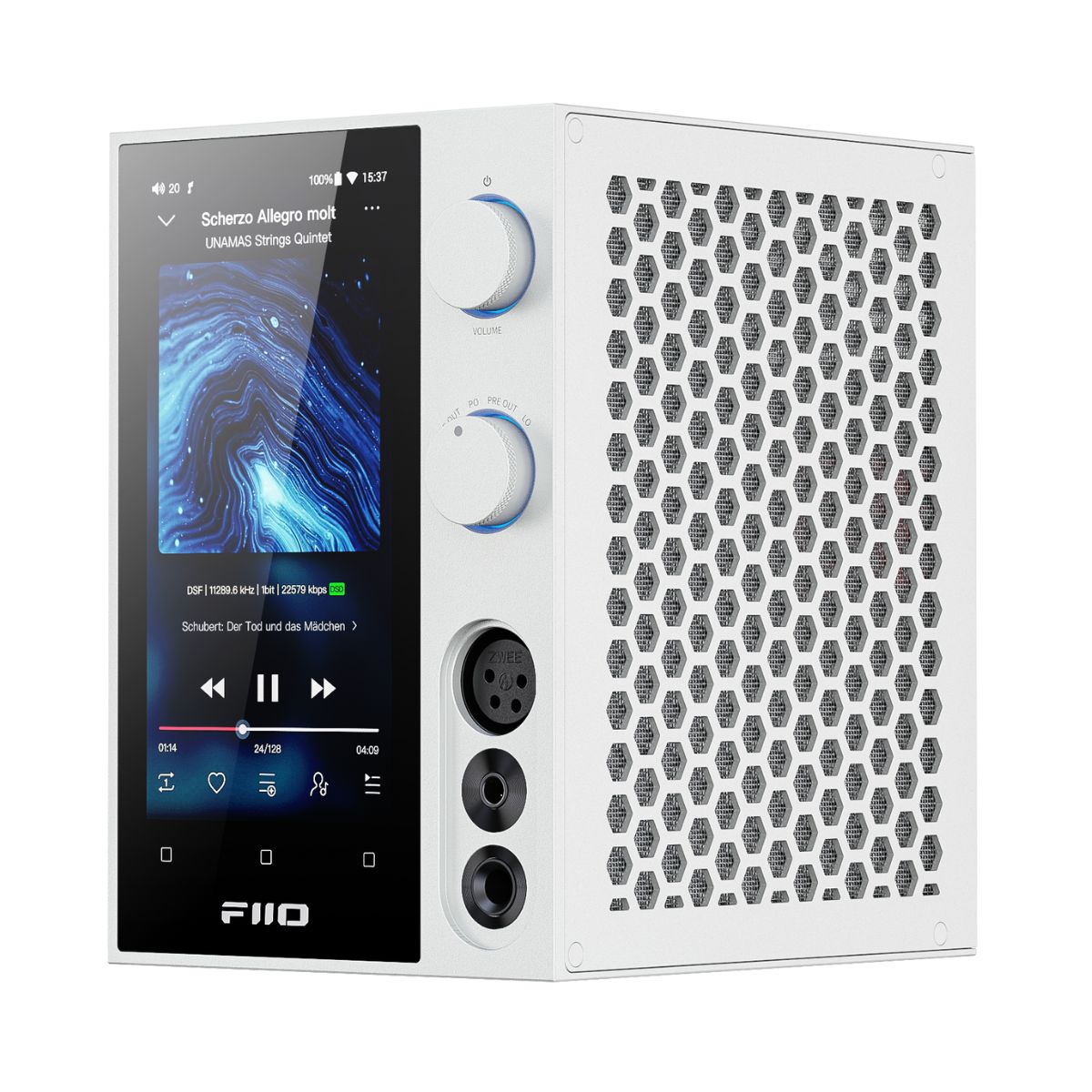 FiiO R7 Desktop High-Resolution Transmitter, Decoder, and Headphone Amplifier All-in-one Unit