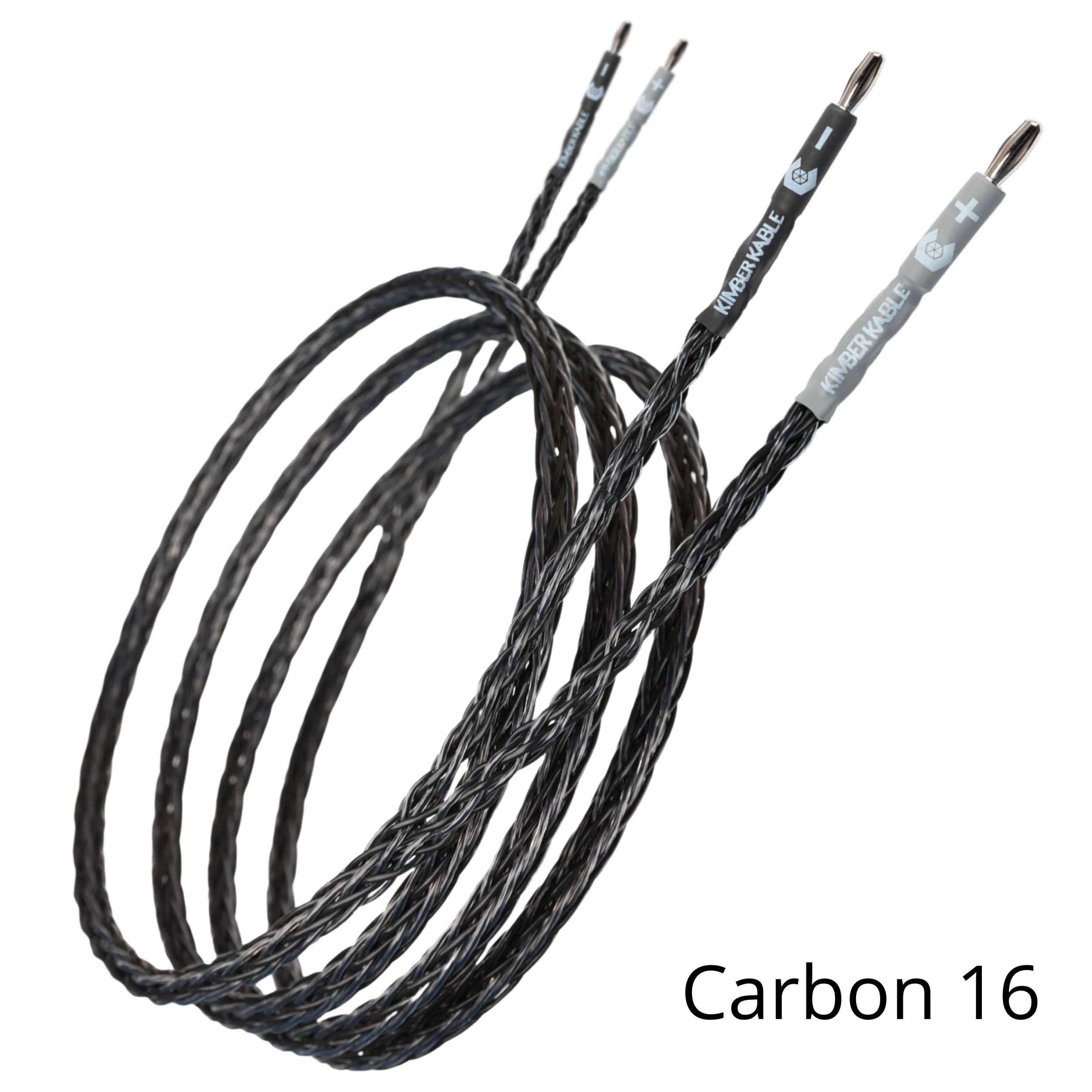 Kimber Kable Carbon 16 Cable (2.5m pair SBAN) - AV One