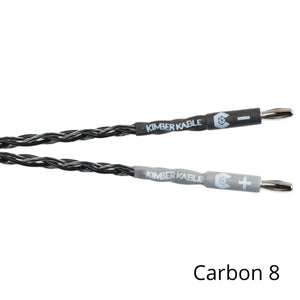 Kimber Kable Carbon 8 Cable (2.5m pair SBAN)