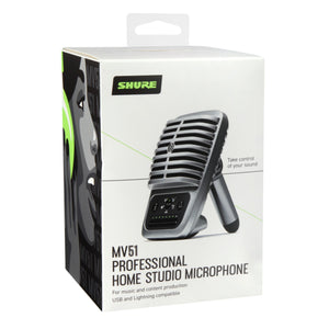 Shure MOTIV MV51 Digital Large-Diaphragm Condenser Microphone