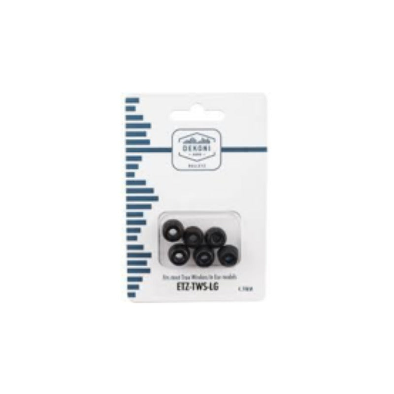 Dekoni Audio ETZ-TWS Bulletz Memory Foam Ear Tips - 4.9mm