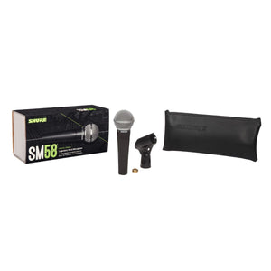 Shure SM58-LC Cardioid Dynamic Vocal Microphone