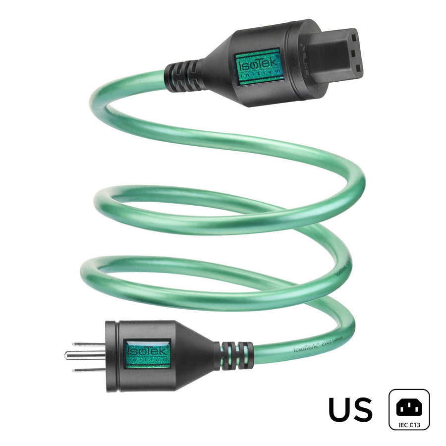 IsoTek EVO3 Initium UK / US to C13 Power Cable