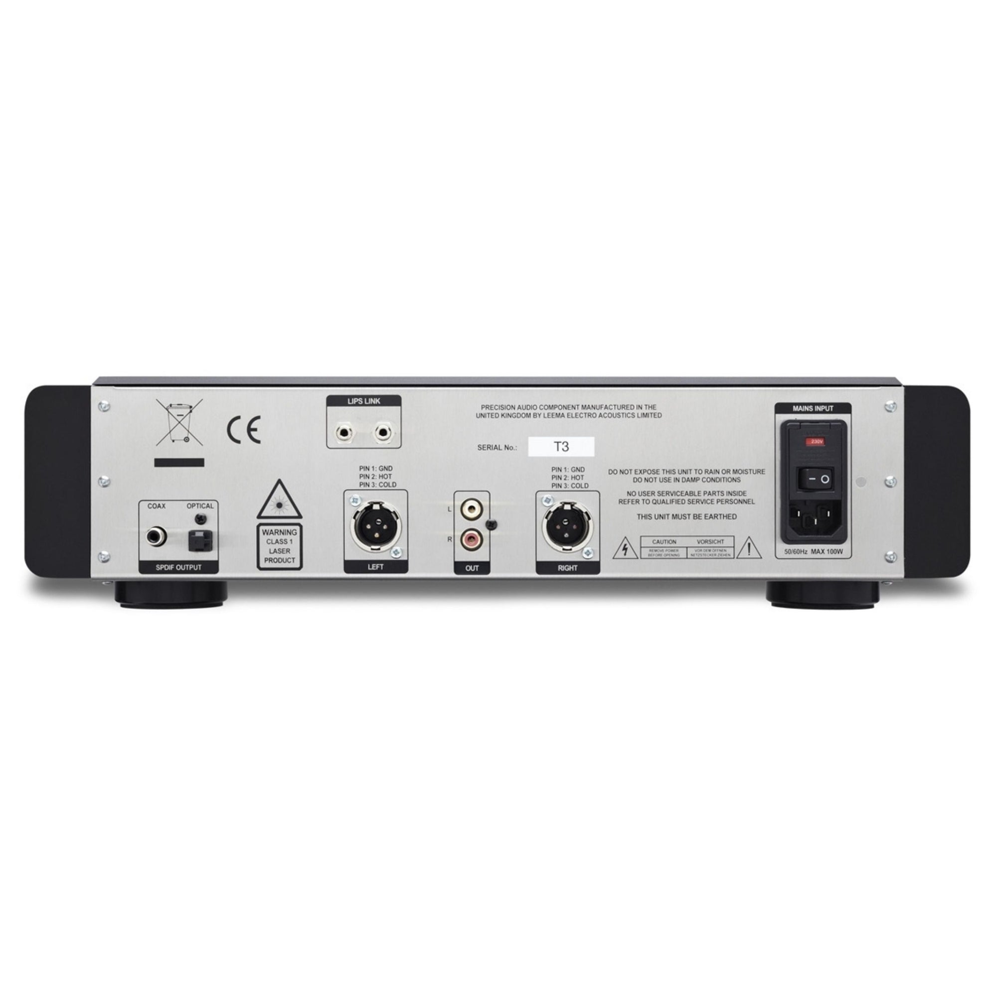 [DEMO SET] Leema Acoustics Antila IIS Eco CD Player - Silver