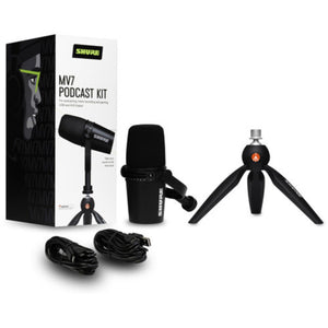 Shure MV7 Podcasting Mic With Stand