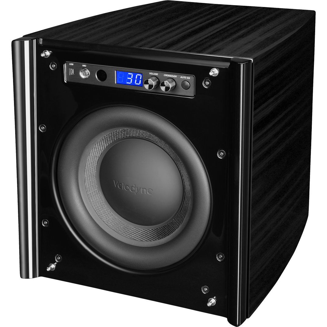 Velodyne Acoustics Digital Drive 12 Plus Subwoofer, Black Gloss Ebony