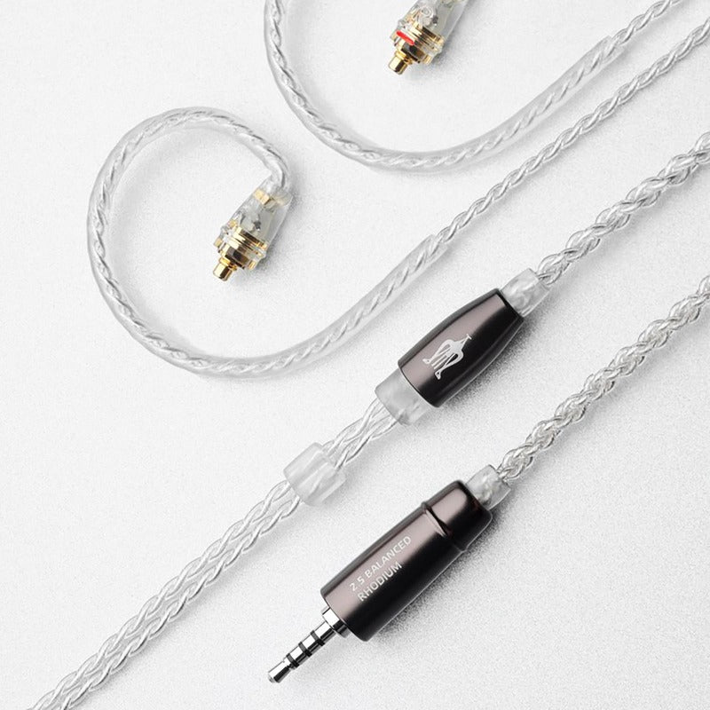 Meze Audio MMCX Silver-plated Upgrade Cable (2.5mm)